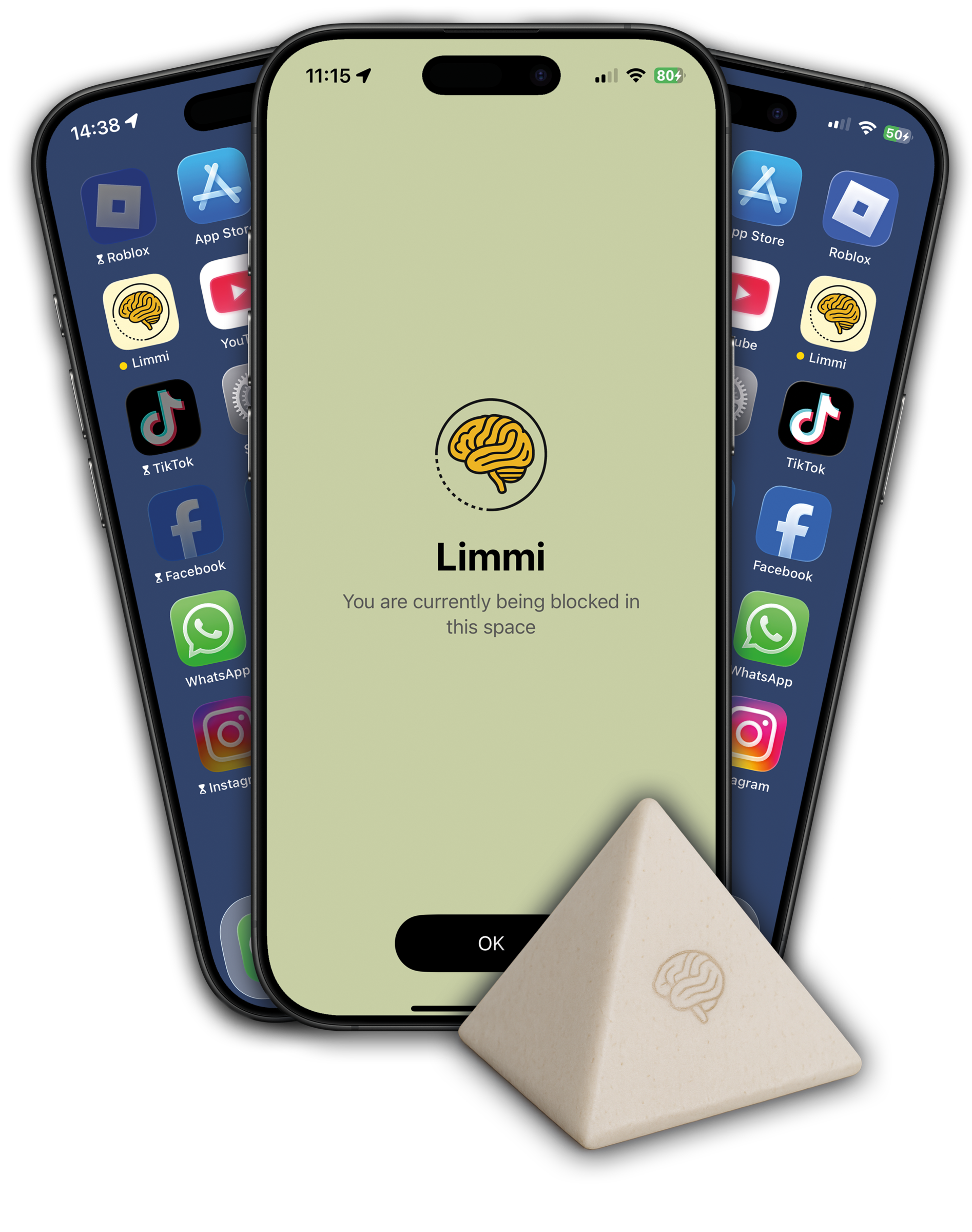 Limmi phones in action